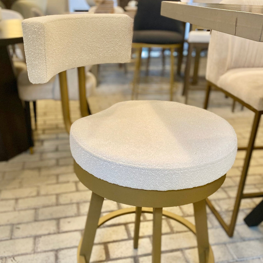 Bourbon Swivel Stool
