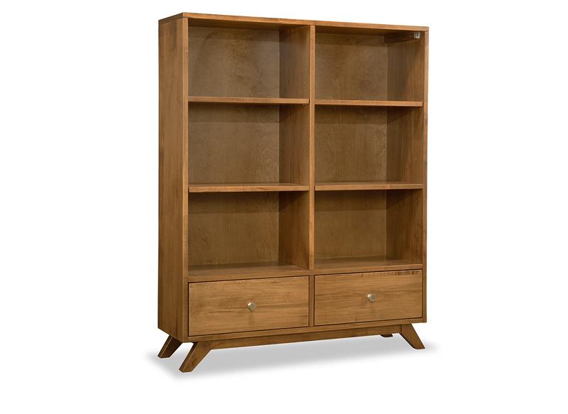 Tribeca Bookcase With 2 Drawers