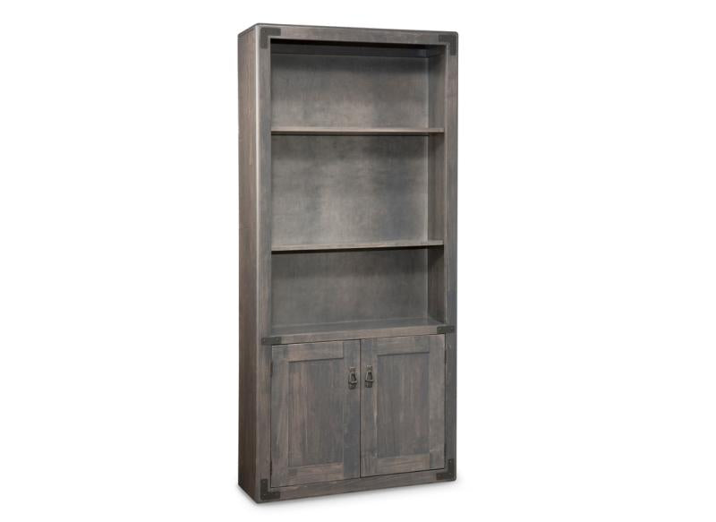 Saratoga Bookcase With Doors