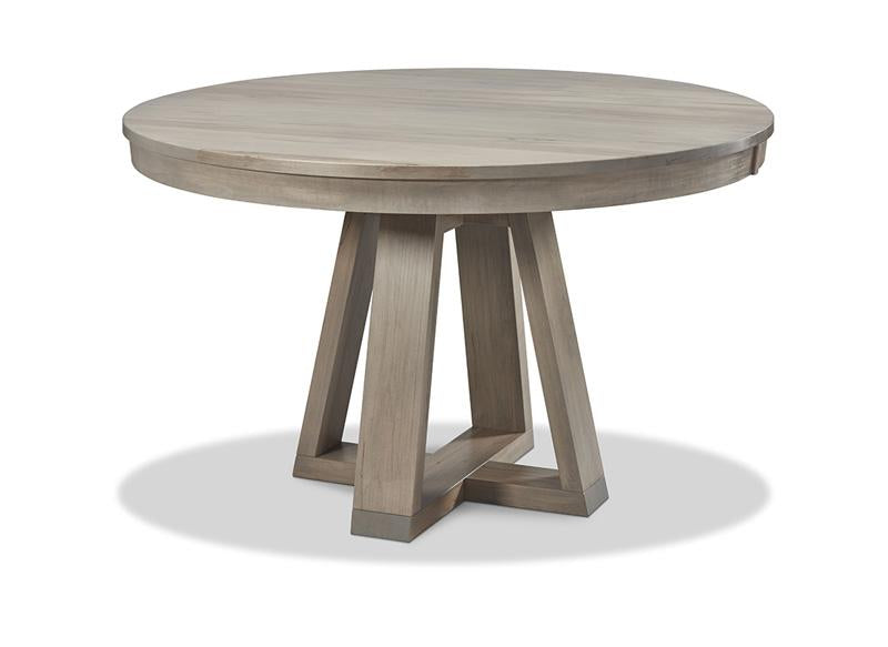 Belmont Round Wood Pedestal Dining Table