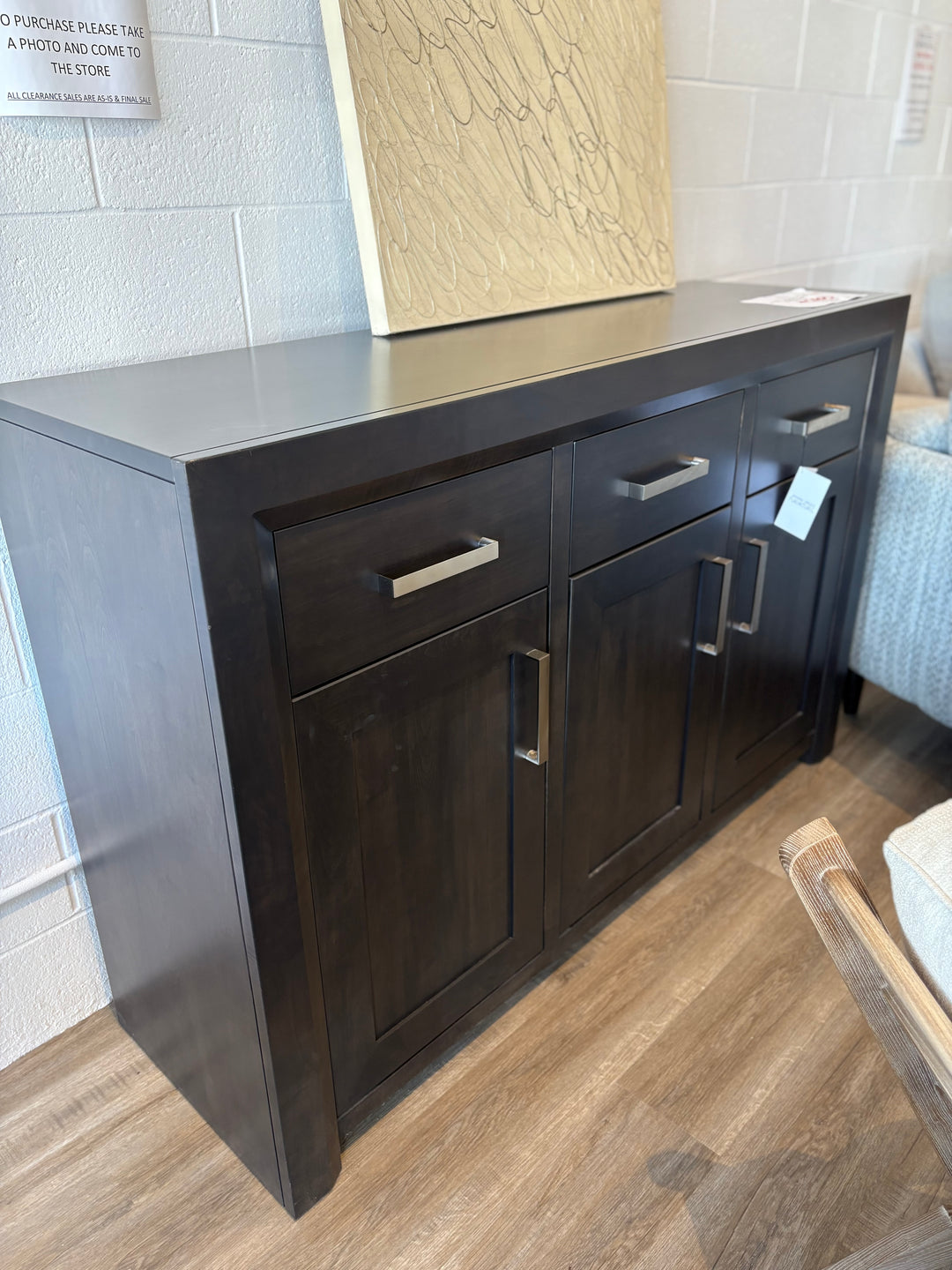 CLEARANCE Solid Maple Sideboard