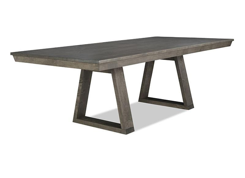 Belmont Wood Double Pedestal Dining Table