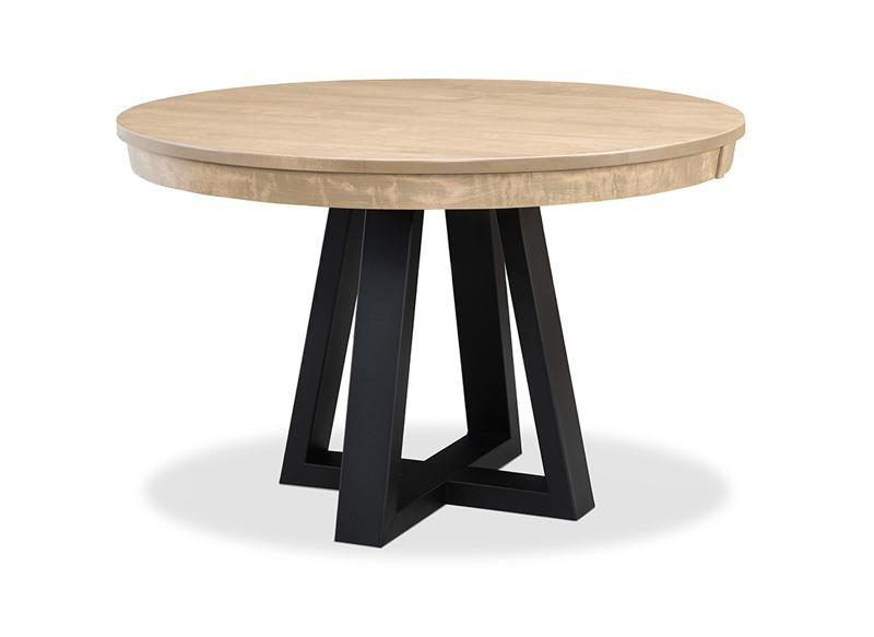 Belmont Round Metal Pedestal Dining Table