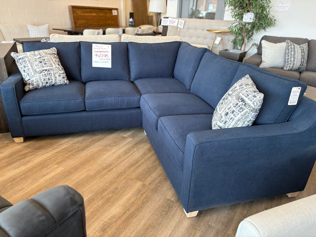 CLEARANCE Canadian Made Polo Sectional
