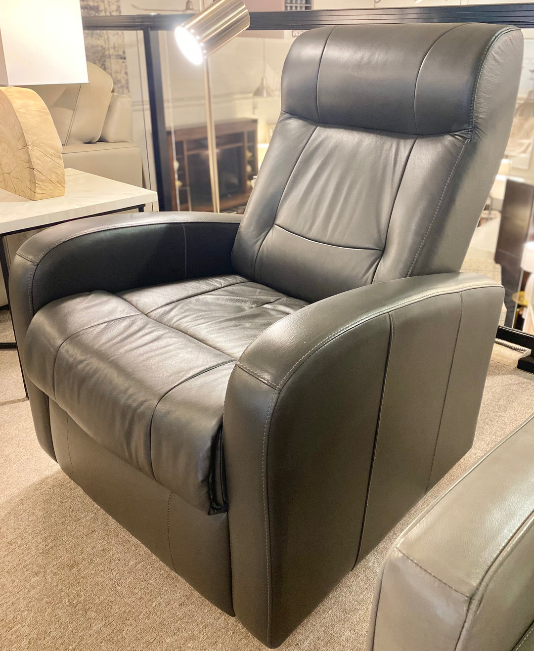 Azure Swivel Rocker Recliner