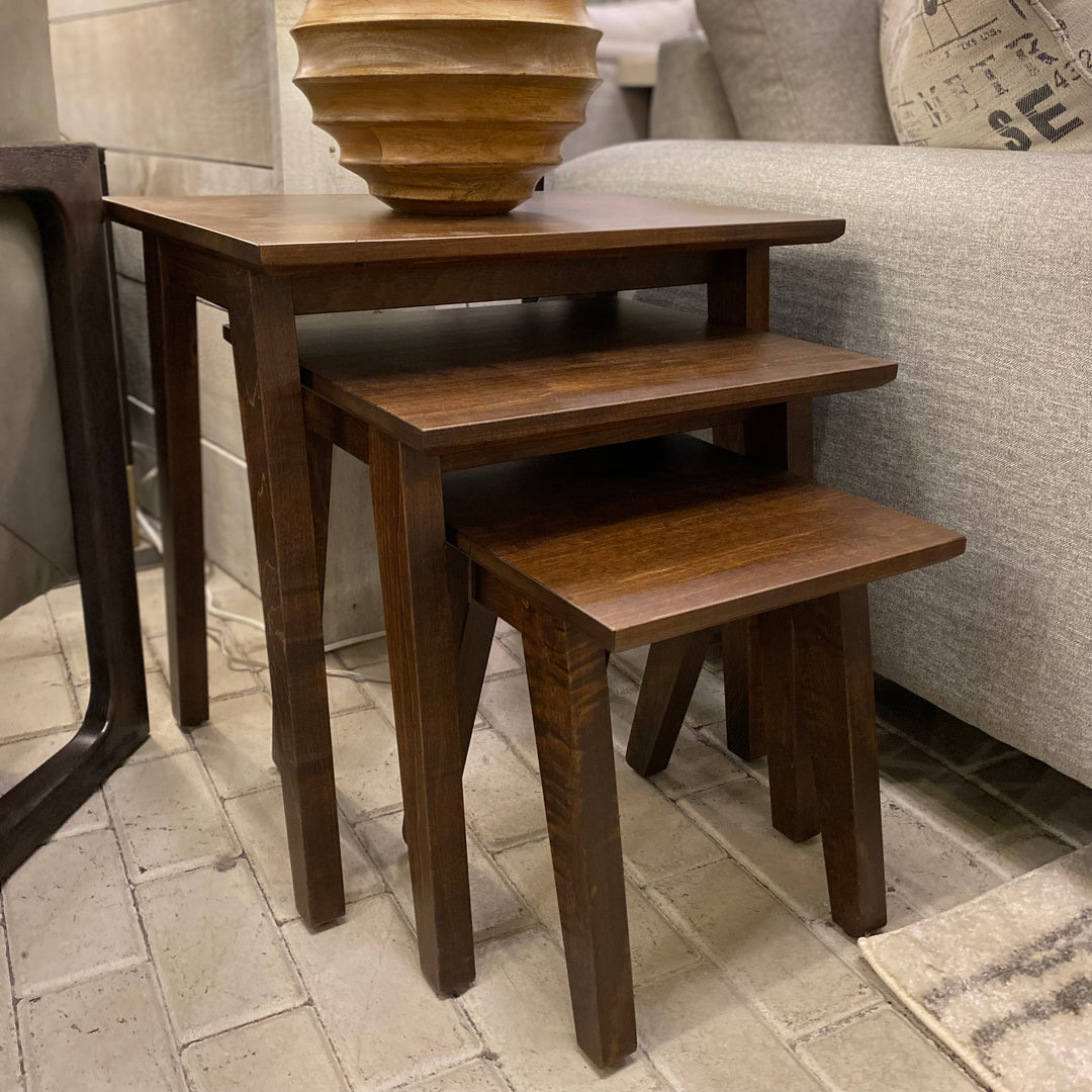 Solid Maple Nesting End Tables