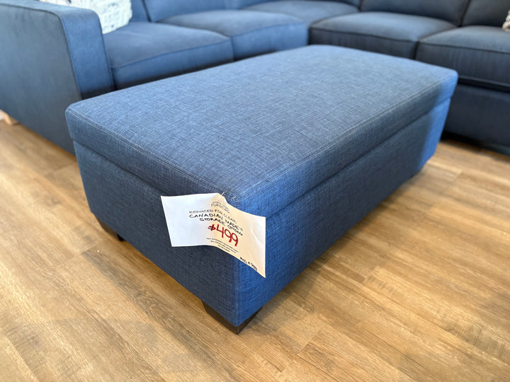 CLEARANCE Storage Ottoman